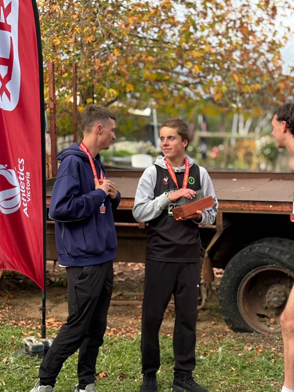 Sandy athletes racing at Ravenswood, XCR Round 3